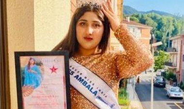 Miss India 2022 Amanjit Singh Kaur state winner from Haryana